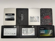 10 x RANDOM 240GB 250GB 256GB SSD Samsung Crucial WD SanDisk Kingston EX HEALTH