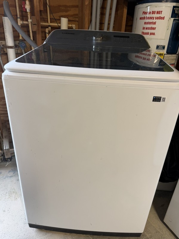 Samsung - 5.0 Cu. Ft. High-Efficiency Top Load Washer - White