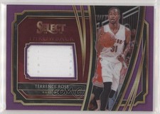 2019-20 Panini Select Throwback Memorabilia Purple Prizm /99 Terrence Ross 6fs