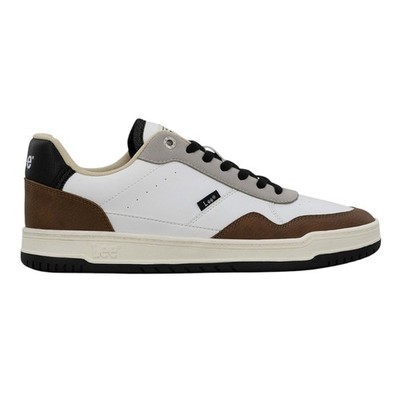 Lee Marcus Lace Up  Mens White Sneakers Casual Shoes M000073-1742