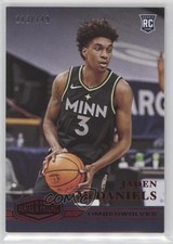 2020-21 Panini Chronicles Plates and Red 113/149 Jaden McDaniels #331 Patch 00am
