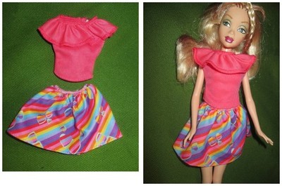 Barbie Clothes ~ ~ South American Style Skirt Outfit #469