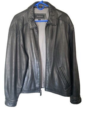 murano lambskin leather jacket