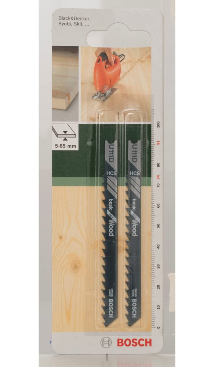 BOSCH - 2 LAME PER SEGHETTO ALTERNATIVO HCS U111D