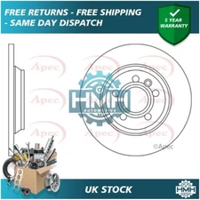 Fits VW Transporter 1996-2003 Brake Disc Rear Poppy #1 1140278