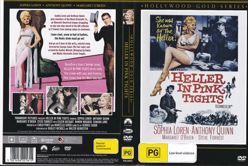 HELLER IN PINK TIGHTS Sophia Loren / Anthony Quinn  DVD R4 - PAL New SirH70