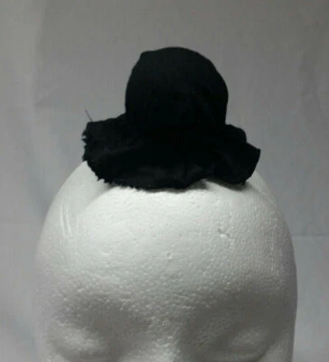 ONLINESIKHSTORE Sikh punjabi black plain kids small jooda rumal juda hair top knot roomal head