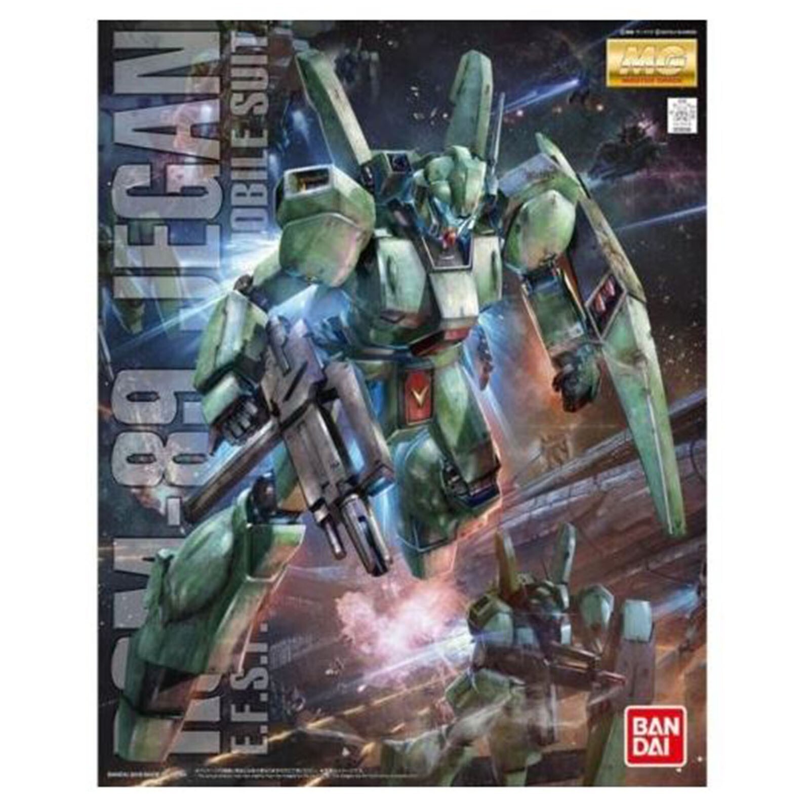 Бандай Джегань Чары Контратакуют Гандамом MG Модельный комплект НОВОЙ модели