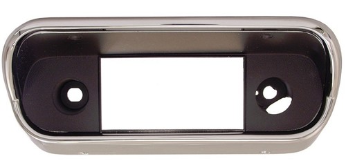 NEW! 1967 - 1968 Ford Mustang Radio Bezel Metal and Chrome Original Style Fit - Bild 5 von 7