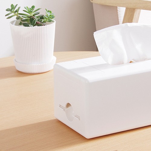 Toothpick Tissue Box Desktop Paper Organizer Automatic Dispenser - Picture 11 of 12