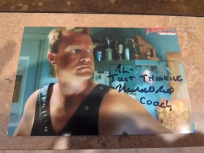 Marshall Bell Hand Signed 4x6 Autograph Guarantee Authentic 
