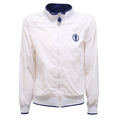 4311S giacca bimbo BIKKEMBERGS antivento bianco/blu jacket kid