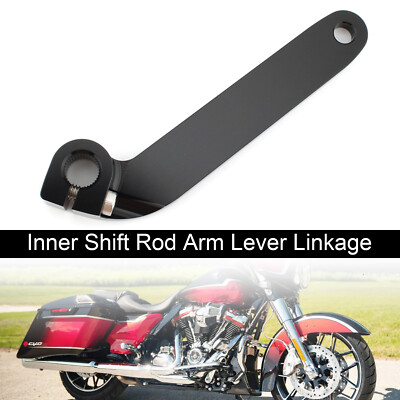 1602-0868 Inner Shift Rod Arm Lever Linkage Fit Road King FLH FLT FLRT 84~19 BLK