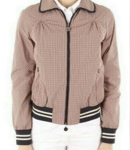 Checked Bomber Jacket Sz. FR40 DE38 M 