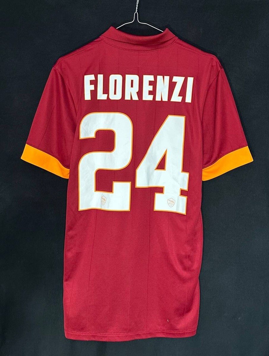 AS Roma home 24 FLORENZI 2014-2015 Nike football shirt jersey