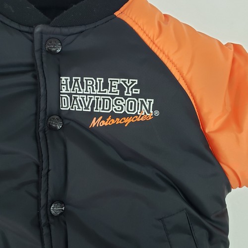 NICE! Harley Davidson Motorcycles Kids Boys Reversible Jacket Size 4 EUC! CLEAN! - Picture 15 of 18