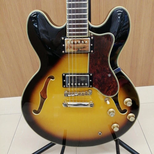 EPIPHONE SHERATON II PRO VINTAGE SUNBUR Used 2015 Maple body w/Soft case