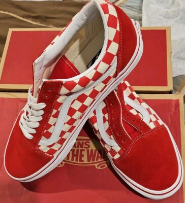 Vans Men Red Shoes Size 10 s-l400.jpg main image 2