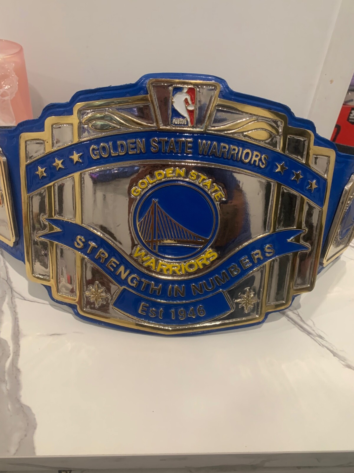 golden state warriors belt