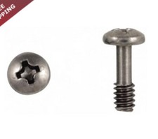 50ct) Made in USA #6-32x1/2β Panhead Captive Screw, Phillips Drive, 18-8SS