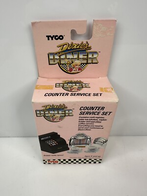 Vintage 1989 Tyco Dixie s Diner Counter Service Set HTF