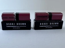 2 X Bobbi Brown Crushed Liquid Lip - Smoothie Move - Mini Travel 2ml Each