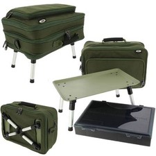 NEW NGT 612 PLUS CARP FISHING BOX CASE TACKLE BOX BAG SYSTEM BIVVY TABLE