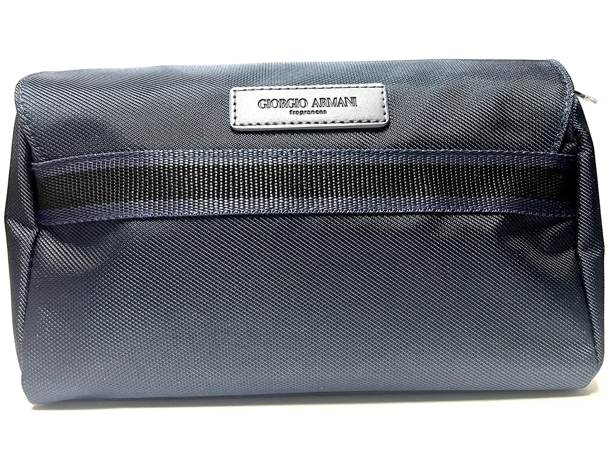 GIORGIO ARMANI Toiletry Zipper Travel/Make Up Bag by GIORGIO