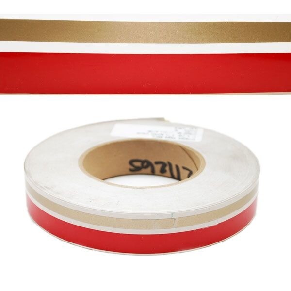 STINGRAY 1in RED/WHITE/GOLD BOAT PINSTRIPE TAPE eBay