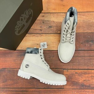 gray timbs mens