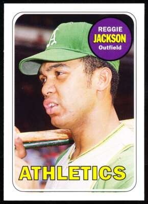 Reggie Jackson 2006 Topps Rookie of the Week Card# 11