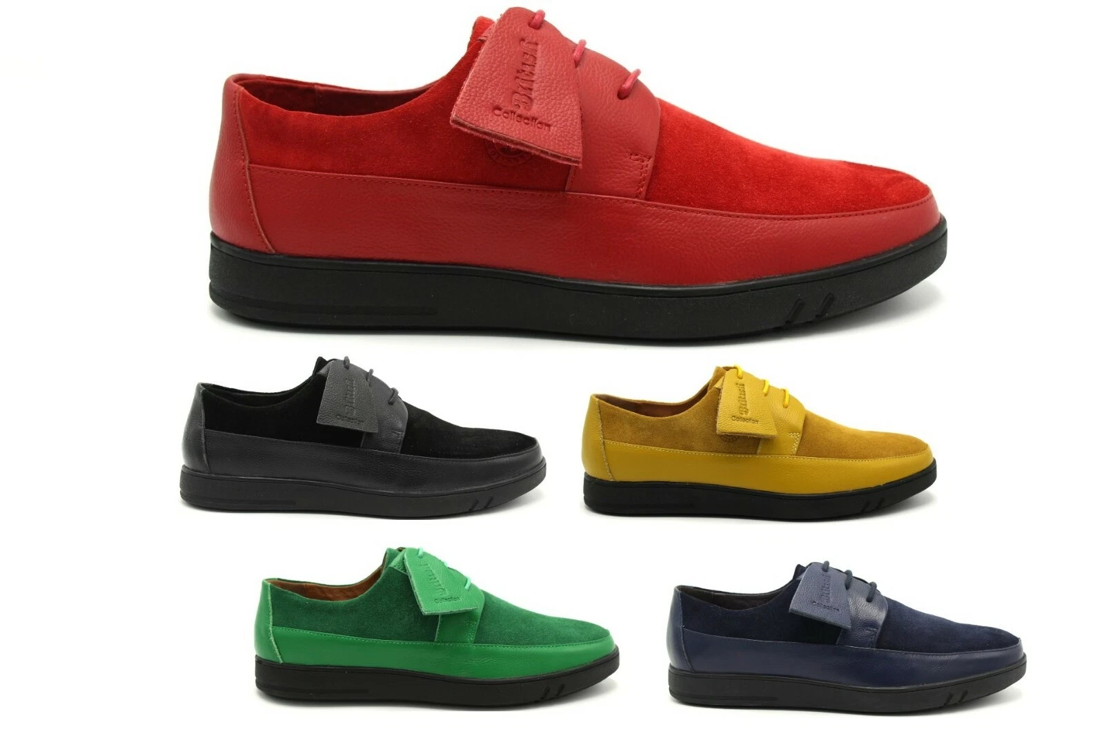 NEW BRITISH WALKERS ORIGINAL WESTMINSTER RED BLACK GREEN NAVY YELLOW SHOES
Opens in a new window or