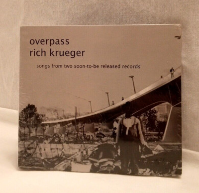 Rich Krueger: Overpass EP- 2017 Rockin'k Music Digipak CD Single - New Sealed