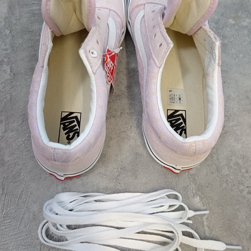 Vans Old Skool Rosa Entrenadores Talla UK 4 Rosa Gamuza Lona Gimnasio Informal Patín 507452 - Imagen 9 de 15