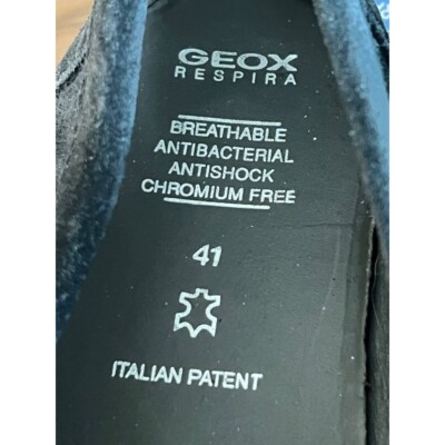 Geox Respira Mens Black Suede Driving Moc Loafers 8 (41  display picture 1