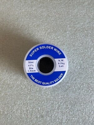 Solder wire,  1.00mm size, 500g, 40/60 solder wire, ship from Canada