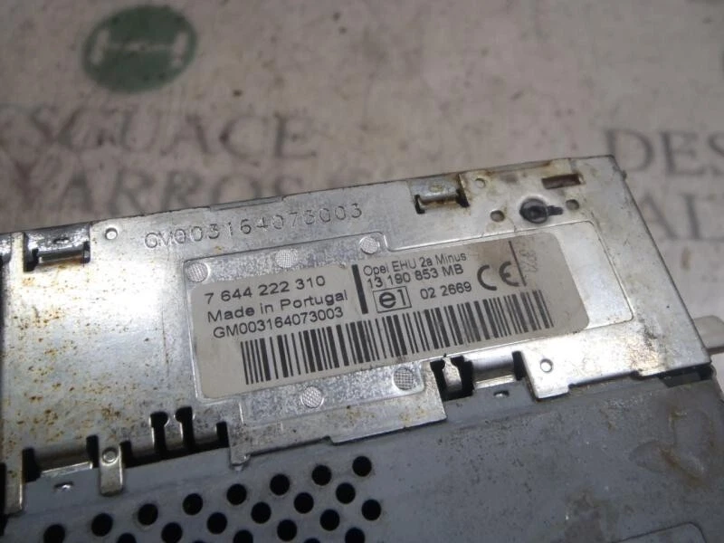 SISTEMA AUDIO / RADIO CD / 14519424 PARA OPEL VECTRA C BERLINA ELEGANCE - Imagen 2 de 4