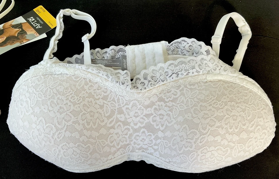 Aerie Women’s Floral Lace Bra Wireless Padded Size M / Apt 9 Push-Up Size 34B - Image 3 of 4