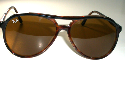 1980's VINTAGE B&L RAY BAN B15 BROWN LENS STYLE A-L 1568