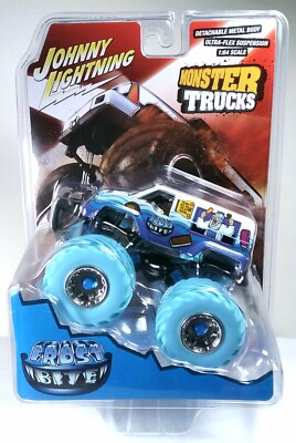 Johnny Lightning 1:64 Monster Truck Series ''Frost Bite'' w/Blue Tires