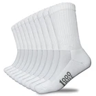 10 Pair Multi-Pack | 1000 Mile Tactel Winter Walking Comfort Fit Socks UK 6-8.5