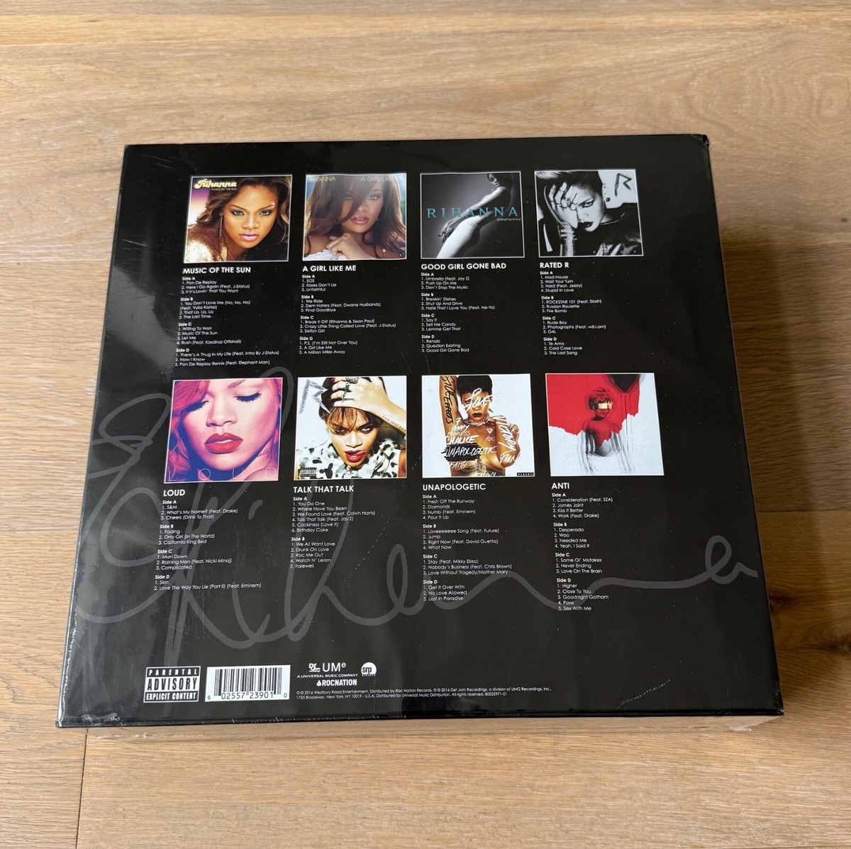 Rihanna Studio Album Vinyl Box (15LP 2016) NEW 602557239010| - Main Image