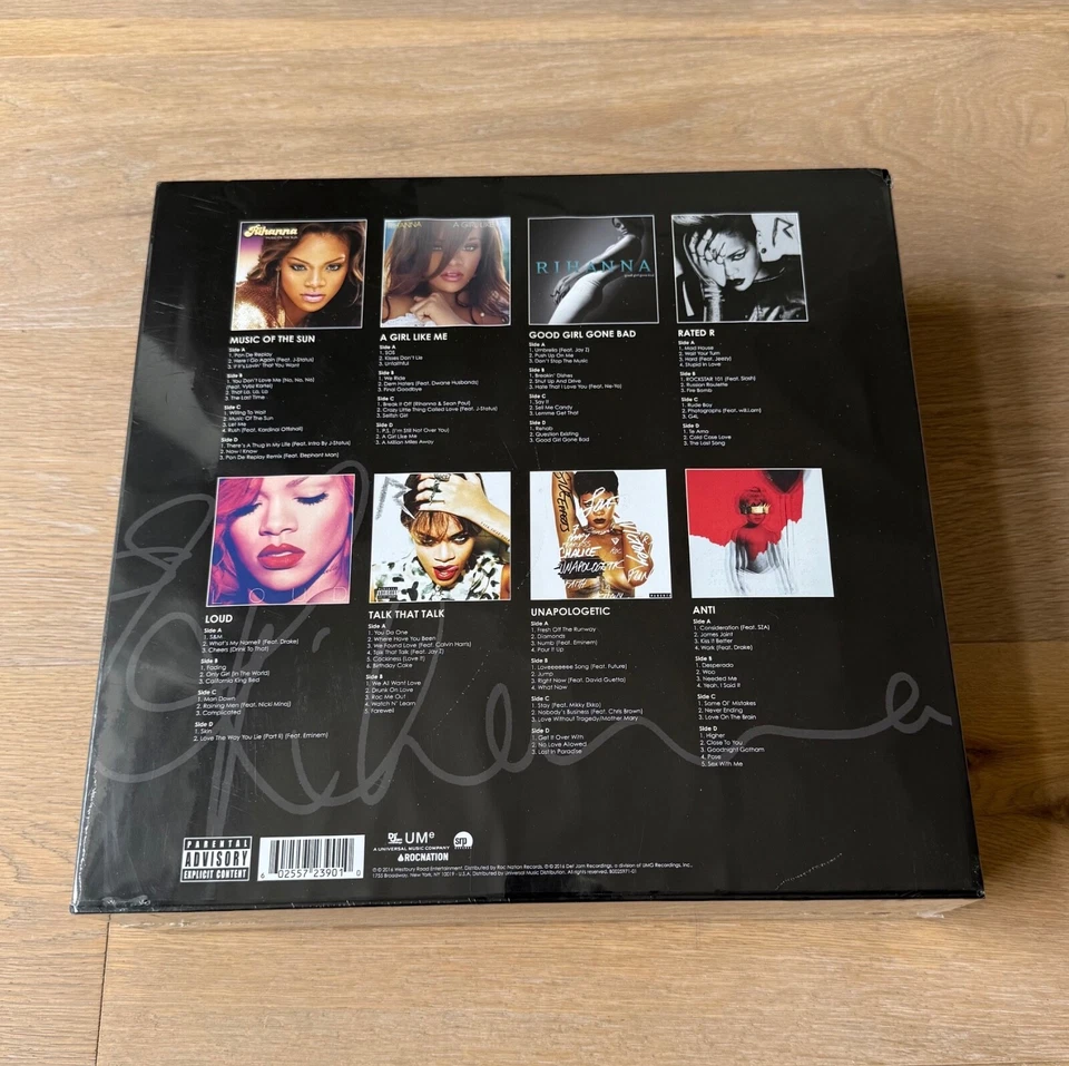 Rihanna - Studio Album Vinyl Box (15LP 2016) NEW - Image 2 of 2