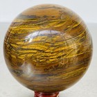 Natural Tiger Eye stone ball quartz crystal ball Reiki healing 2060G — photo 1