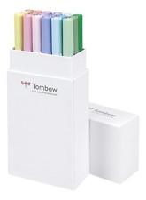 Tombow Dual Brush Pens Pastels - Pack of 18 Colors ABT-18P-5 