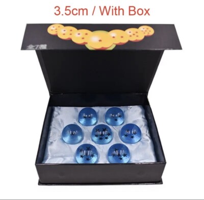 7Pcs Stars Dragon Ball Z Crystal Balls Set Collection In Box Set
