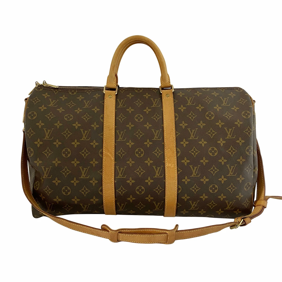 Louis Vuitton 2016 Pre-owned Keepall 50 Bandouliere Bag - Brown