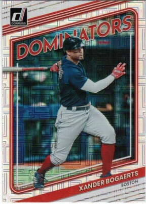 Xander Bogaerts 2022 Donruss Dominators Vector