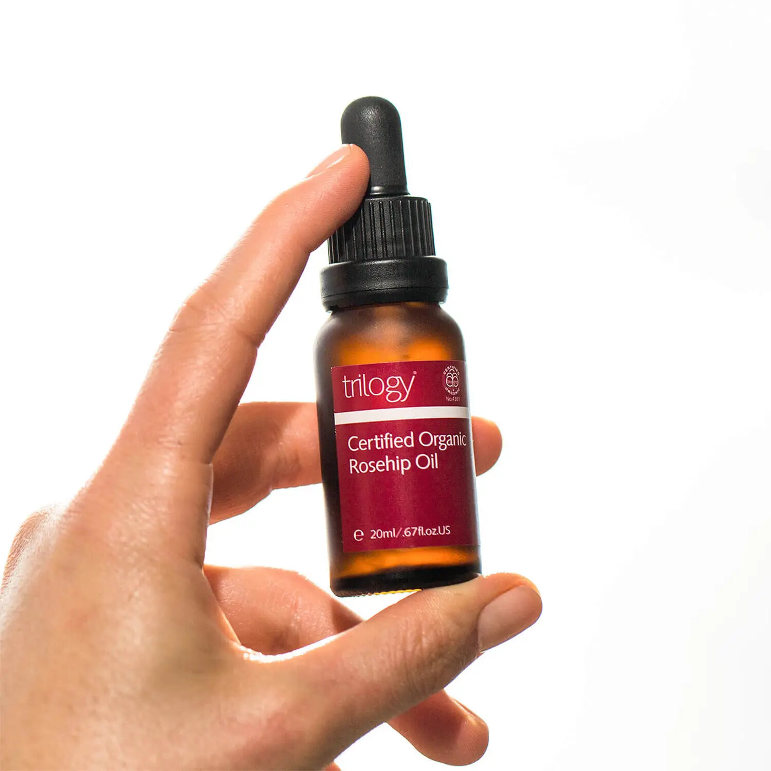 TRILOGY CERTIFIED ORGANIC ROSEHIP OIL: SCARS, STRETCH MARKS, WRINKLES .67 OZ NIB
