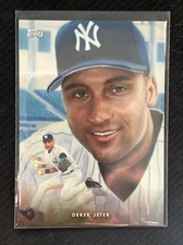 2021 Topps Derek Jeter #10 Game within the Game Paul Jennis Art Card Yankees